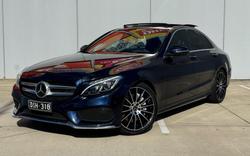 2017 Mercedes-Benz C-Class C300 W205 Blue