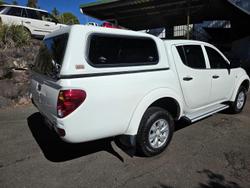2014 Mitsubishi Triton GLX MN MY15 4x2 White