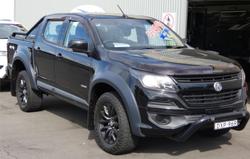 2017 Holden Colorado LS RG MY18 4X4 Dual Range Mineral Black