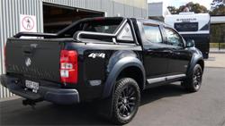 2017 Holden Colorado LS RG MY18 4X4 Dual Range Mineral Black