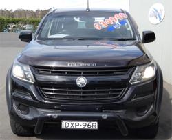 2017 Holden Colorado LS RG MY18 4X4 Dual Range Mineral Black