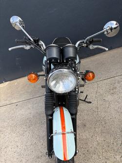 2009 Triumph BONNEVILLE T100 BLUE
