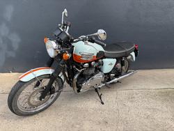 2009 Triumph BONNEVILLE T100 BLUE