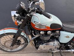 2009 Triumph BONNEVILLE T100 BLUE