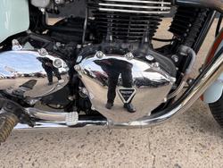 2009 Triumph BONNEVILLE T100 BLUE