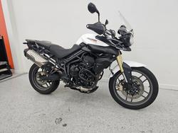 Triumph 2012 Triumph 800cc Tiger TIG800ABS White