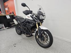 Triumph 2012 Triumph 800cc Tiger TIG800ABS White