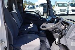 2021 Isuzu N Series NNR 45-150 Steel Tray with Drop Sides White