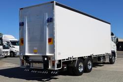 2025 Fuso Shogun FV74 360 6X4 14 Pallet Curtainsider White