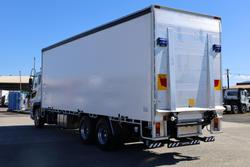 2025 Fuso Shogun FV74 360 6X4 14 Pallet Curtainsider White