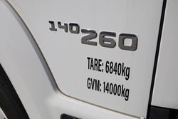 2022 Isuzu F Series FSR140-260 12 Pallet Curtainsider with Tailgate White