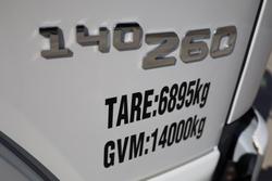 2021 Isuzu F Series FSR140-260 12 Pallet Pantech With Tailgate White