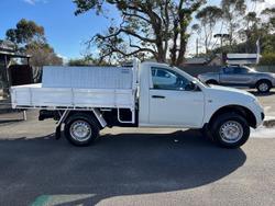 2013 Mitsubishi Triton GL MN MY14 4x2 White