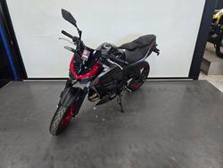 2025 Kawasaki Z500 Red