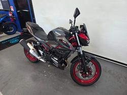 2025 Kawasaki Z500 Red
