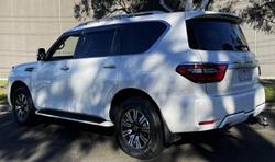 2020 Nissan Patrol Ti-L Y62 Series 5 MY20 4X4 Dual Range Moonstone White
