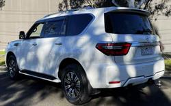 2020 Nissan Patrol Ti-L Y62 Series 5 MY20 4X4 Dual Range Moonstone White