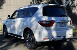 2020 Nissan Patrol Ti-L Y62 Series 5 MY20 4X4 Dual Range Moonstone White