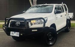 2018 Toyota Hilux SR GUN126R 4X4 Dual Range Glacier White