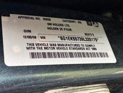 2009 Holden
Commodore International