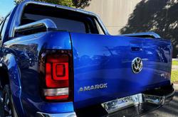 2017 Volkswagen Amarok TDI550 Ultimate 2H MY17 4X4 Constant Ravenna Blue