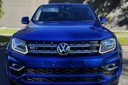 2017 Volkswagen Amarok TDI550 Ultimate 2H MY17 4X4 Constant Ravenna Blue