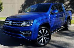2017 Volkswagen Amarok TDI550 Ultimate 2H MY17 4X4 Constant Ravenna Blue