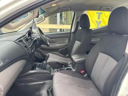 2015 Mitsubishi Triton GLX MQ MY16 4X4 Dual Range White