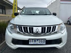 2015 Mitsubishi Triton GLX MQ MY16 4X4 Dual Range White