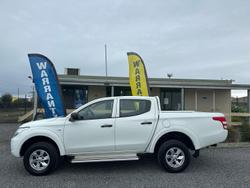 2015 Mitsubishi Triton GLX MQ MY16 4X4 Dual Range White