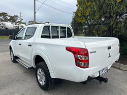 2015 Mitsubishi Triton GLX MQ MY16 4X4 Dual Range White