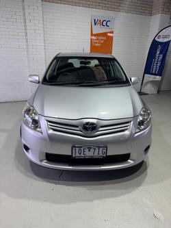 2011 Toyota Corolla Ascent ZRE152R MY11 Silver Pearl