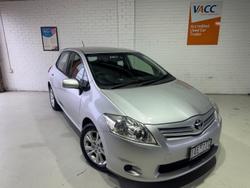 2011 Toyota Corolla Ascent ZRE152R MY11 Silver Pearl