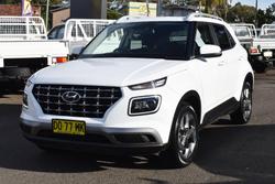 2021 Hyundai Venue Elite QX.V3 MY21 Polar White