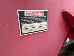 2016 Baldan Gcrtis Super Tandem 78 Plate Used RED