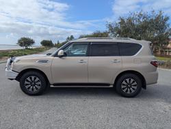 2020 Nissan Patrol Ti-L Y62 Series 5 MY20 4X4 Dual Range Gold