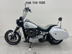 2021 Harley-davidson FLSB SPORT GLIDE White