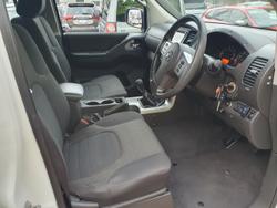 2012 Nissan Navara ST D40 Series 6 4X4 Dual Range Arctic White