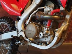 2005 Honda CRF250R CRF Red