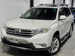 2012 Toyota Kluger Grande GSU45R MY12 AWD Crystal Pearl