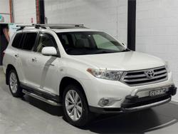 2012 Toyota Kluger Grande GSU45R MY12 AWD Crystal Pearl