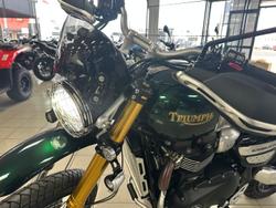 2021 Triumph Scrambler 1200 Steve McQueen Edition Scrambler Green