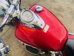 2009 Yamaha XVS650 V-STAR CUSTOM Red