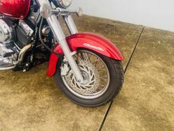 2009 Yamaha XVS650 V-STAR CUSTOM Red