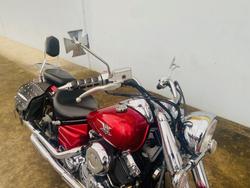 2009 Yamaha XVS650 V-STAR CUSTOM Red
