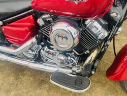 2009 Yamaha XVS650 V-STAR CUSTOM Red