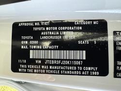 2018 Toyota Landcruiser Prado GX