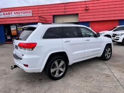 2016 Jeep Grand Cherokee Overland WK MY15 4X4 Dual Range Bright White