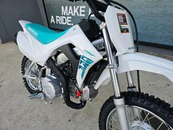 2025 Honda CRF110F White