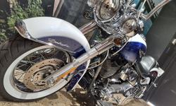 2006 Harley-Davidson Softail Deluxe 1450 (FLSTN) Softail Blue